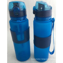 20 Oz Food Grade Silicone Folding Water Bottle